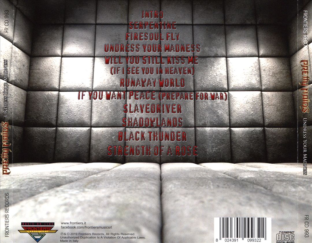 Undress Your Madness cover art