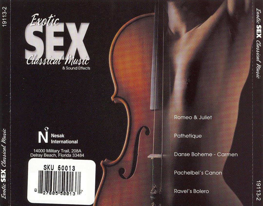 Sound Effects: Exotic Sex Classical cover art
