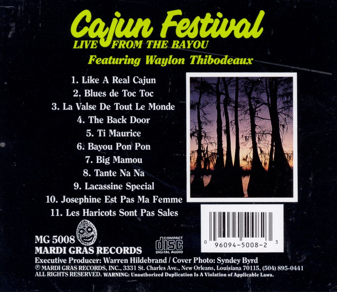 Cajun Festival: Live from The cover art