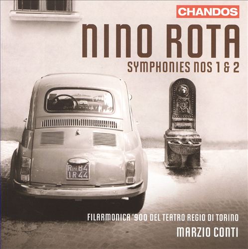 Nino Rota: Symphonies Nos. 1 & 2 cover art