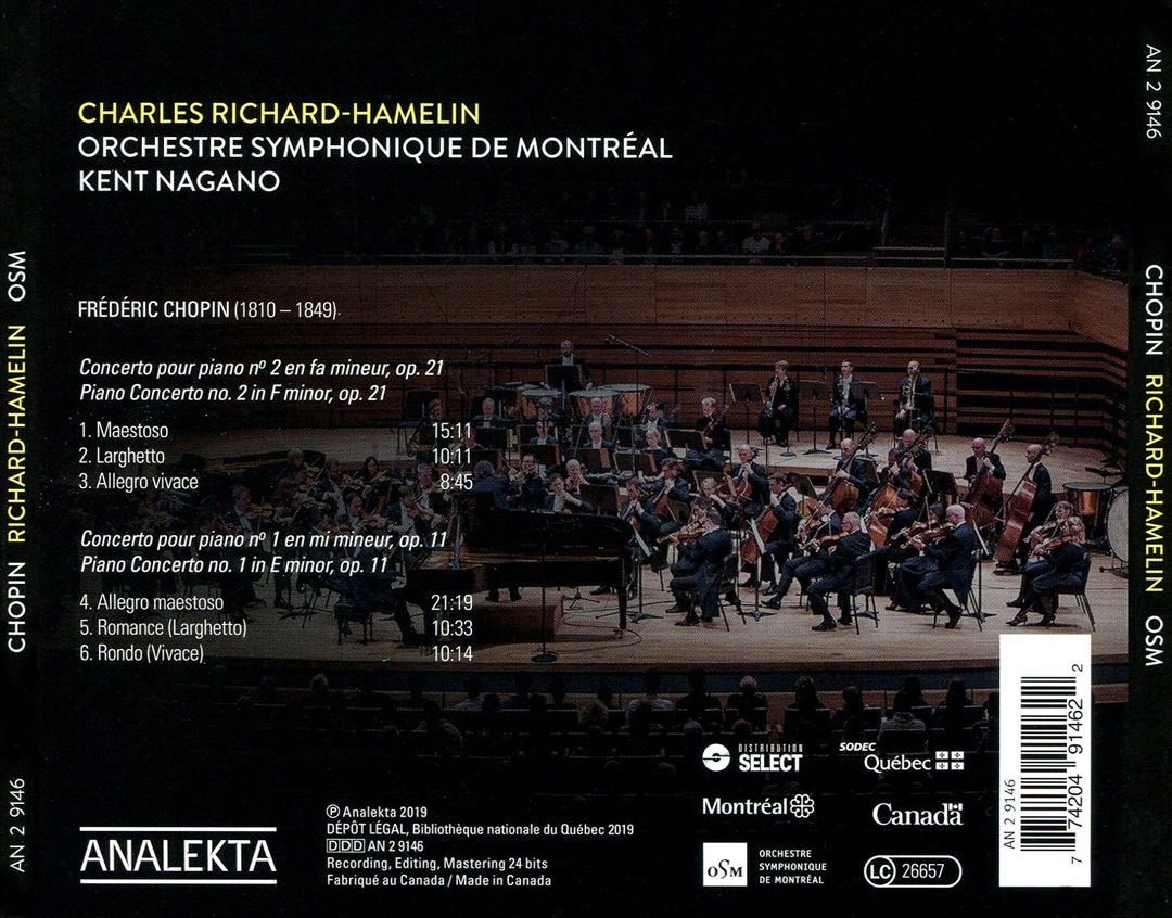 Chopin: Concertos Nos. 1 & 2 cover art