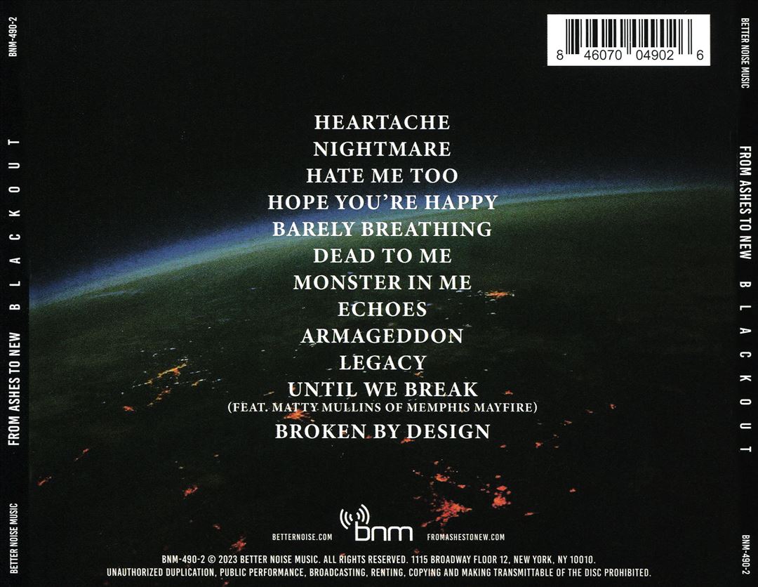 Blackout cover art