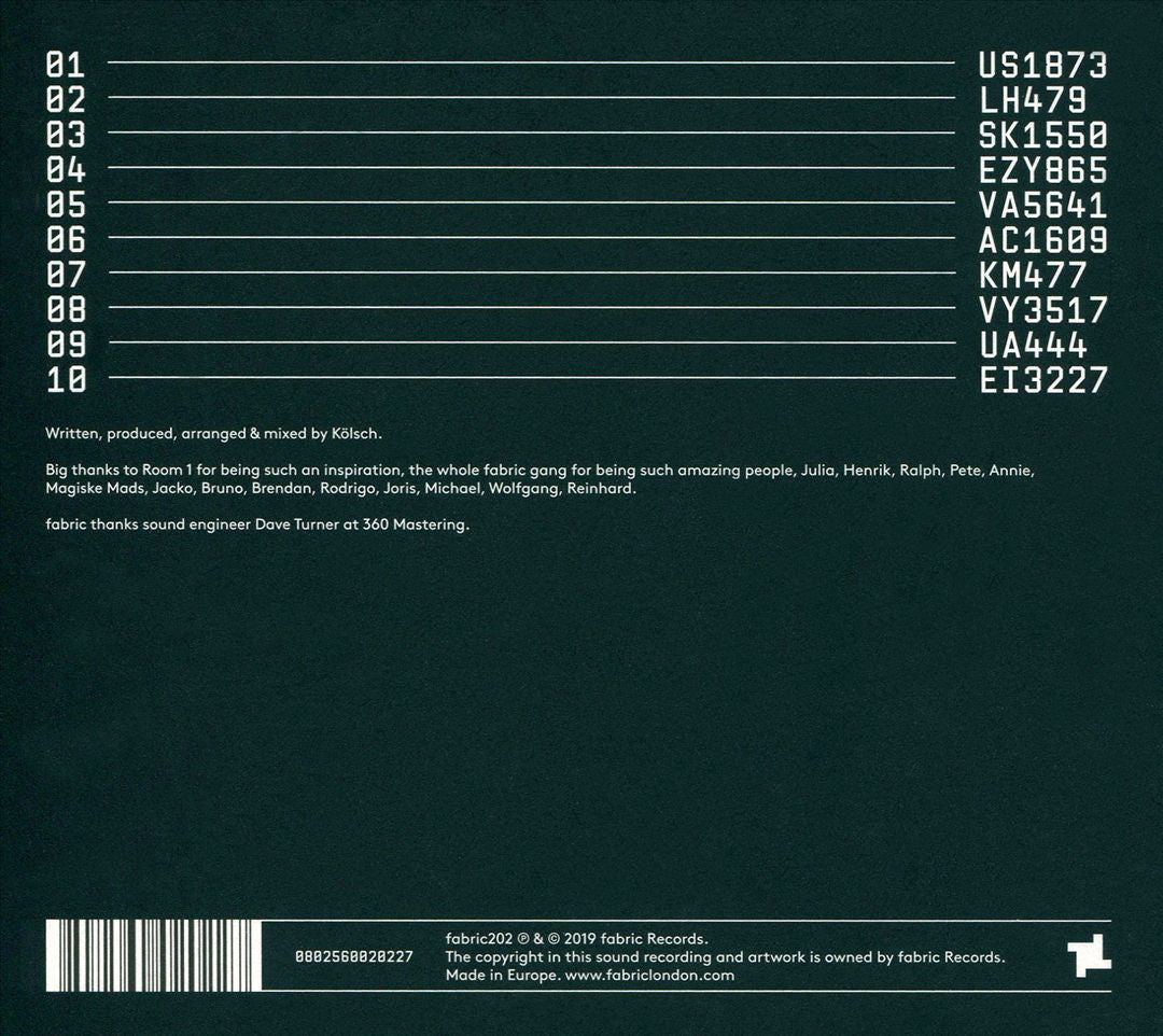 Fabric Presents Kölsch cover art