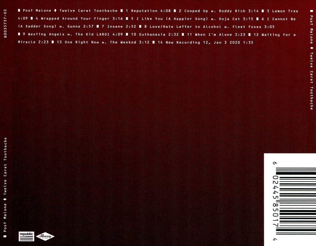 Twelve Carat Toothache cover art