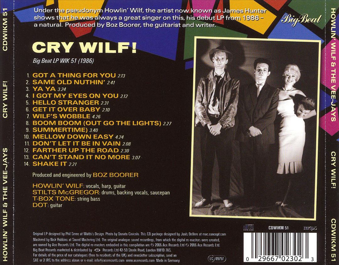Cry Wilf! cover art