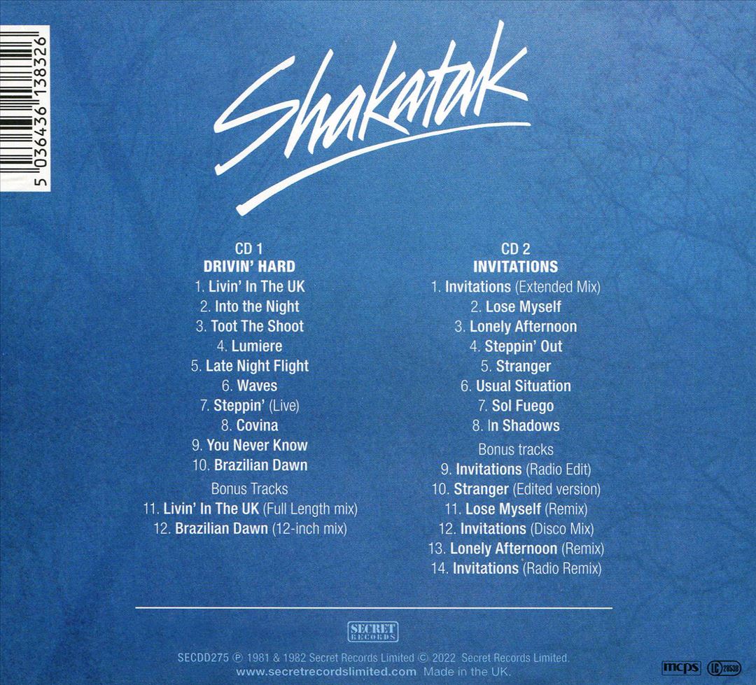 Drivin' Hard + Invitations cover art