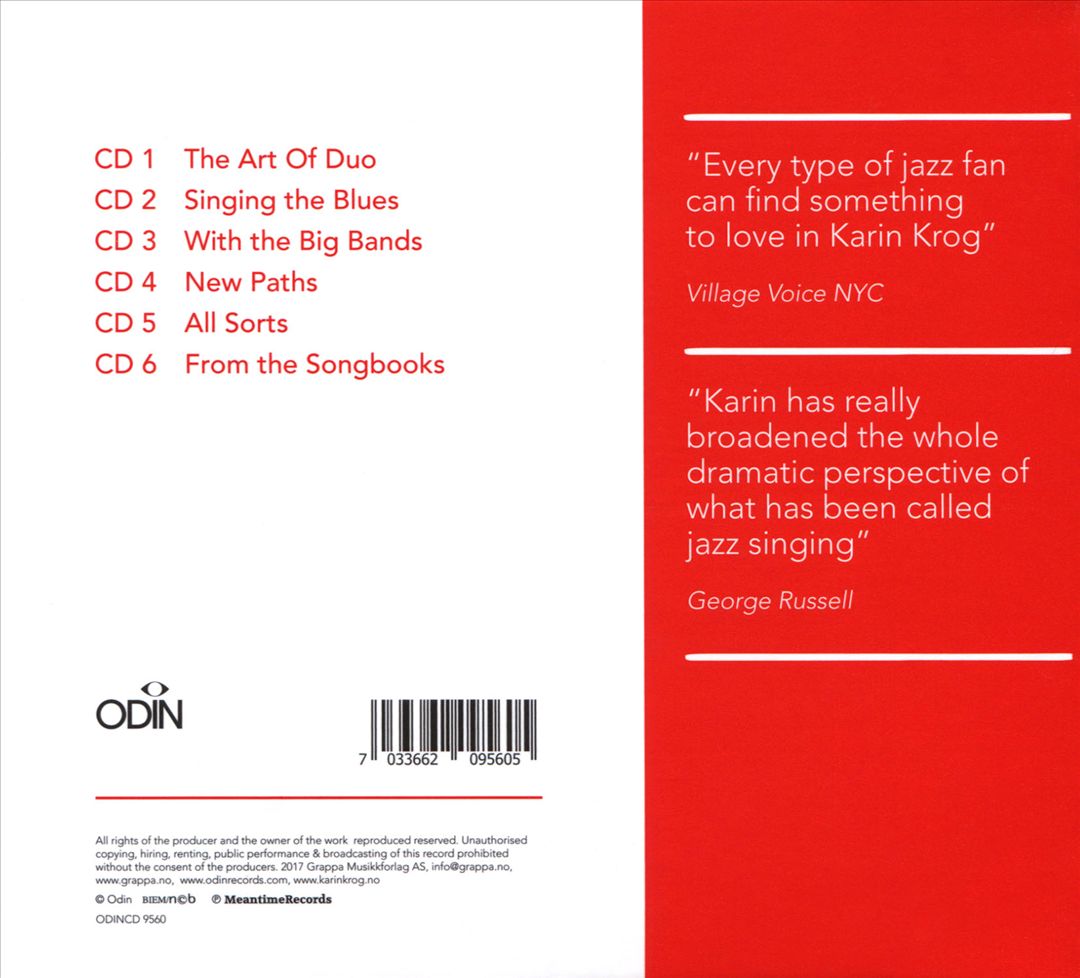 Many Faces of Karin Krog cover art