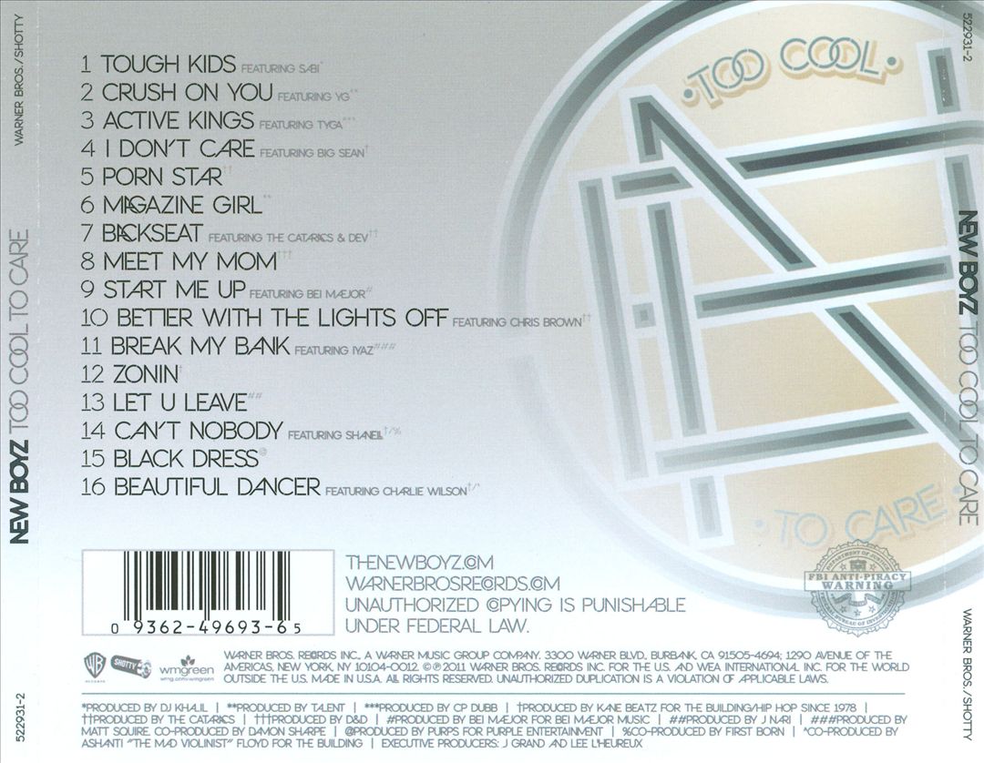 Too Cool to Care cover art