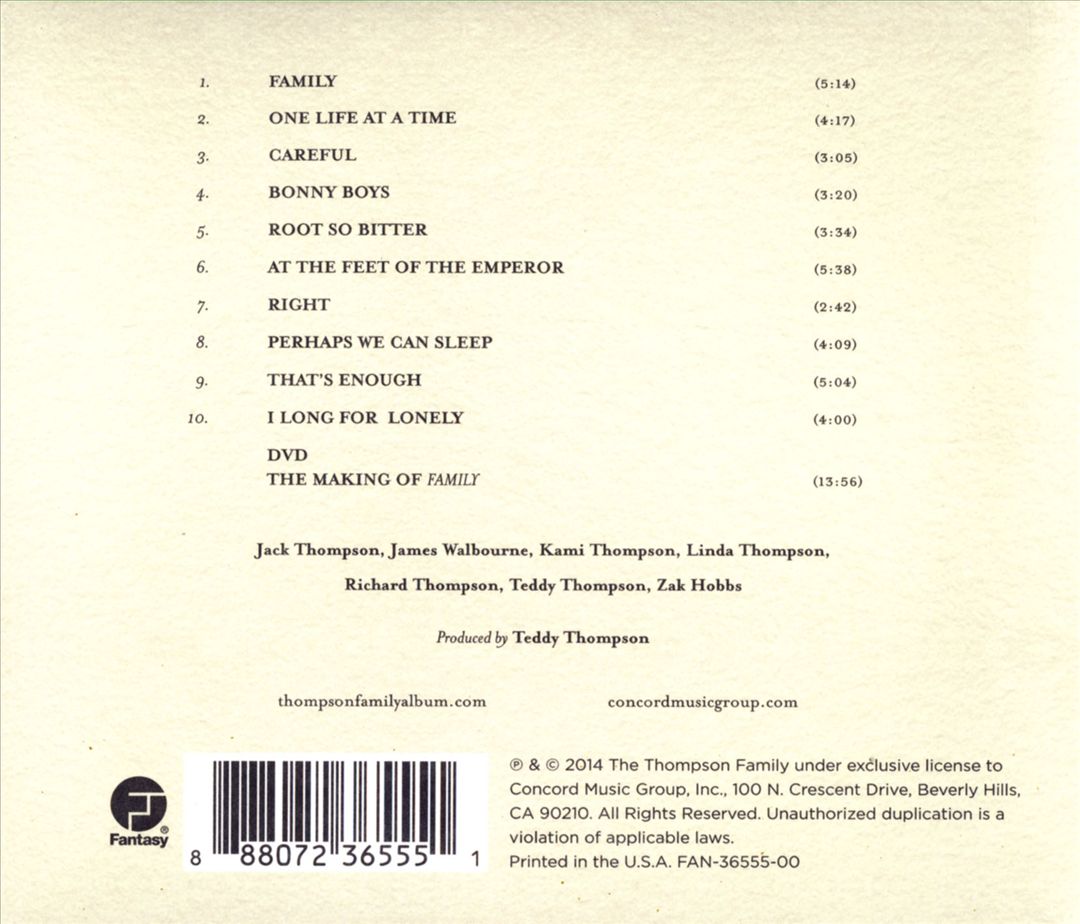 Family cover art