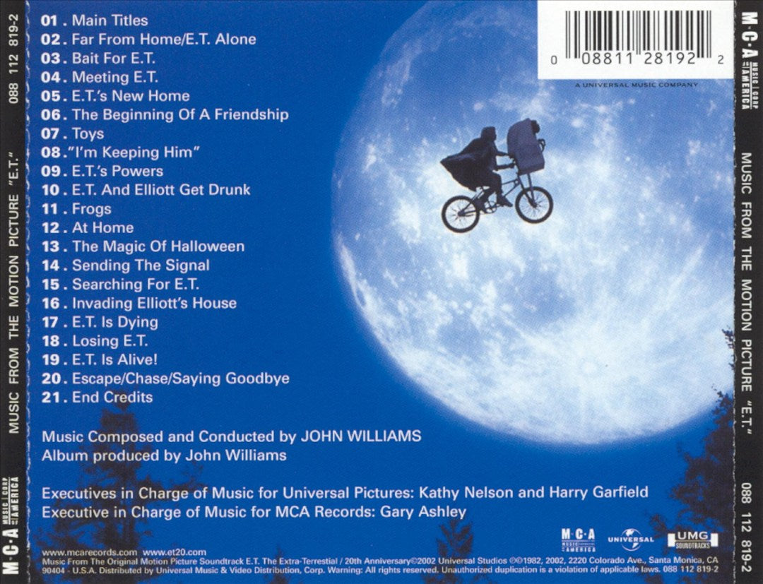 E.T. The Extra-Terrestrial [20th Anniversary Remaster] cover art