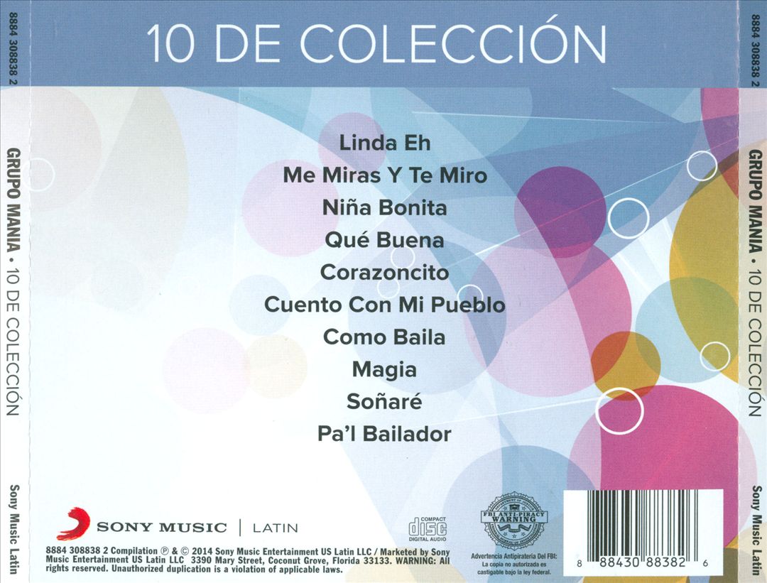 10 de Coleccion [Sony] cover art