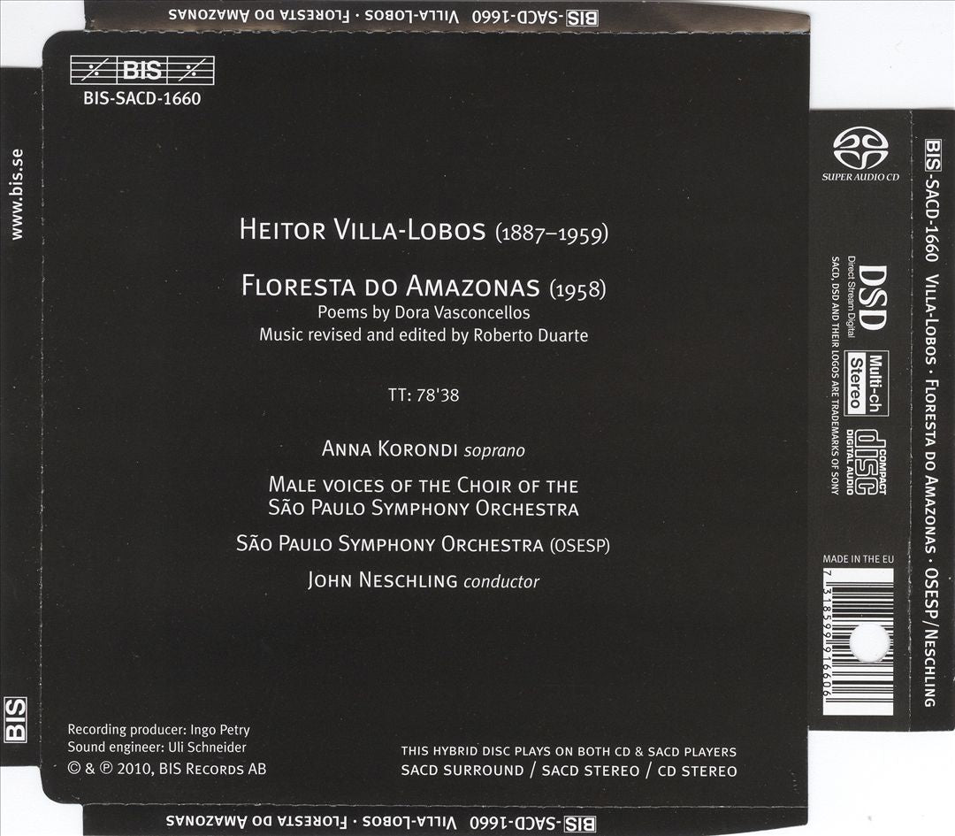Villa-Lobos: Floresta do Amazonas cover art