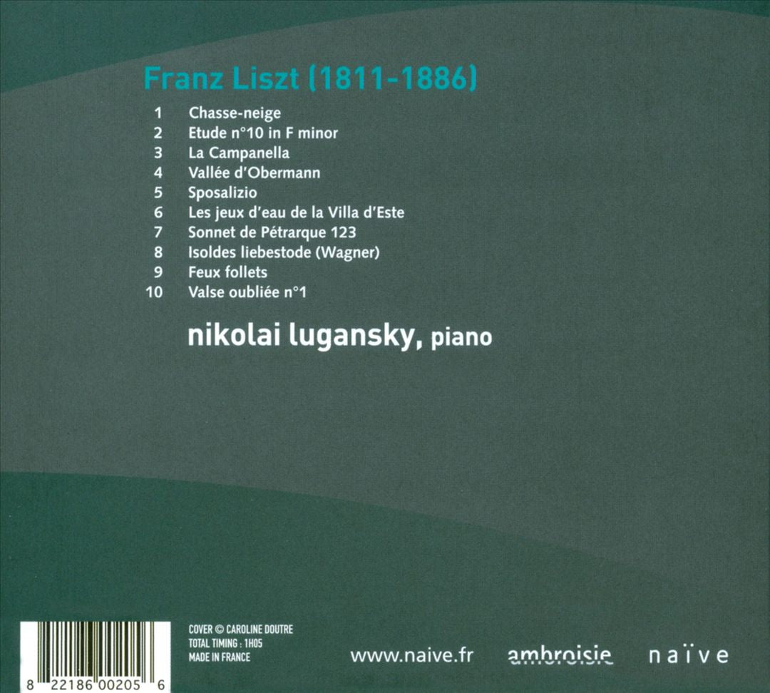 Liszt cover art