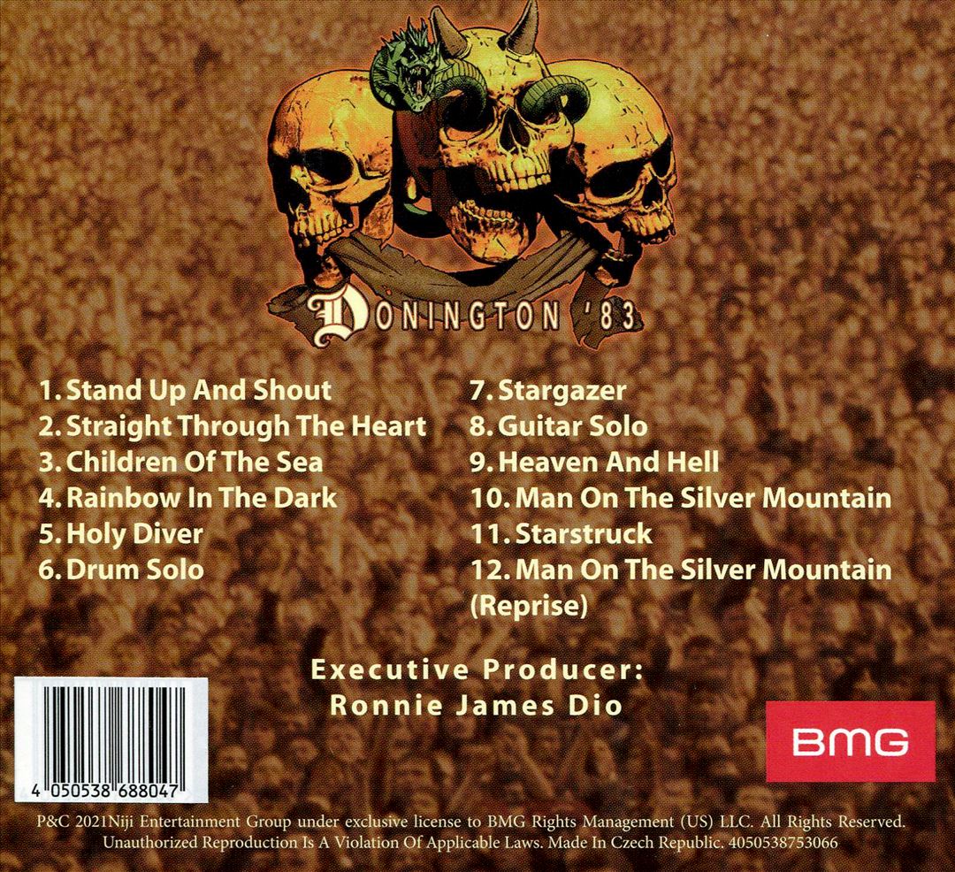 At Donington 1983 cover art