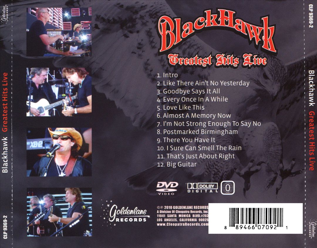 Greatest Hits Live cover art