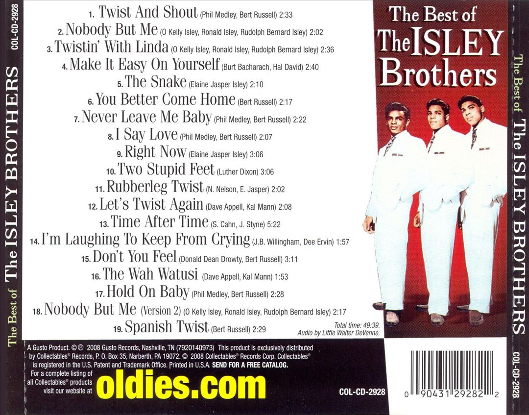Best of the Isley Brothers [Collectables] cover art