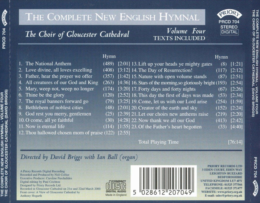 Complete New English Hymnal, Vol. 4 cover art