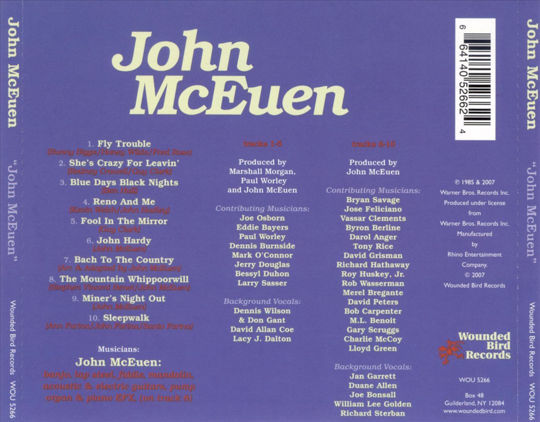 John McEuen cover art