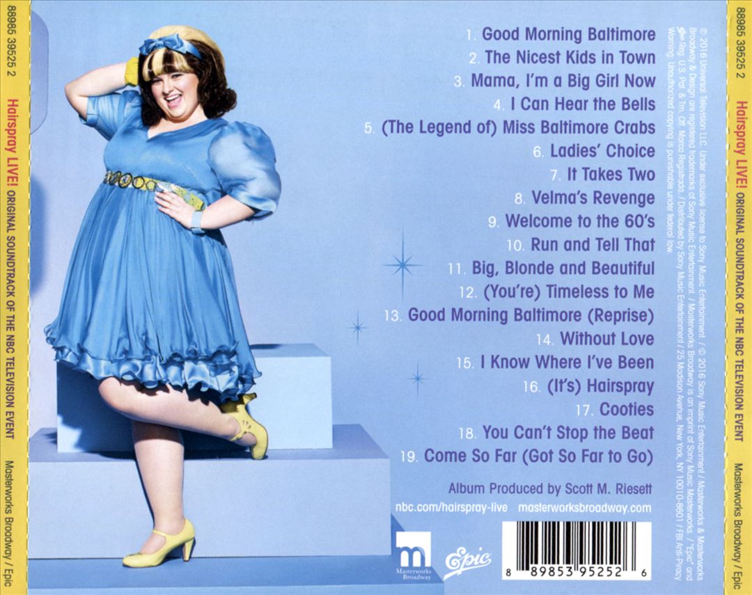 Hairspray Live! [Original NBC Television Soundtrack] cover art