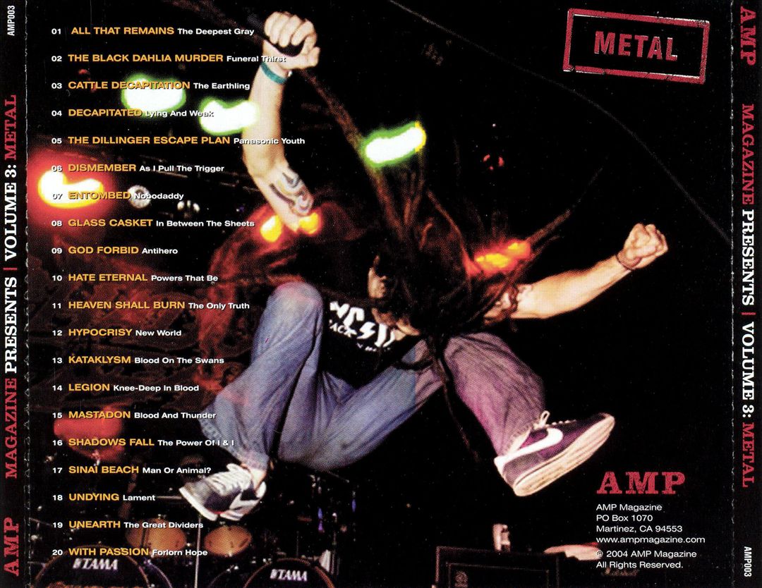 AMP Magazine Presents: Metal, Vol. 3 cover art