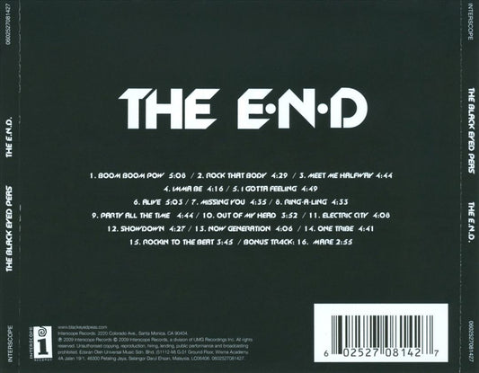 The E.N.D. (Energy Never Dies) [Bonus Track] cover art
