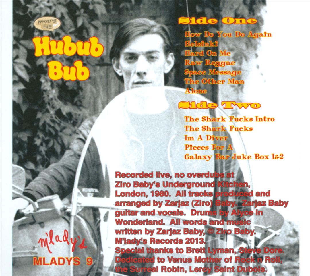 What's the Hubub Bub cover art