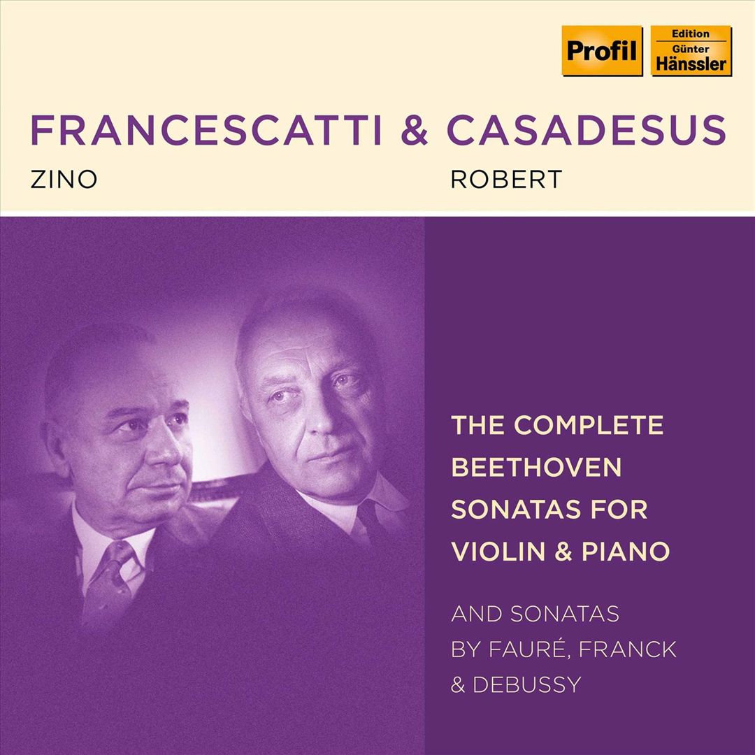 Complete Beethoven Sonatas for Violin & Piano cover art