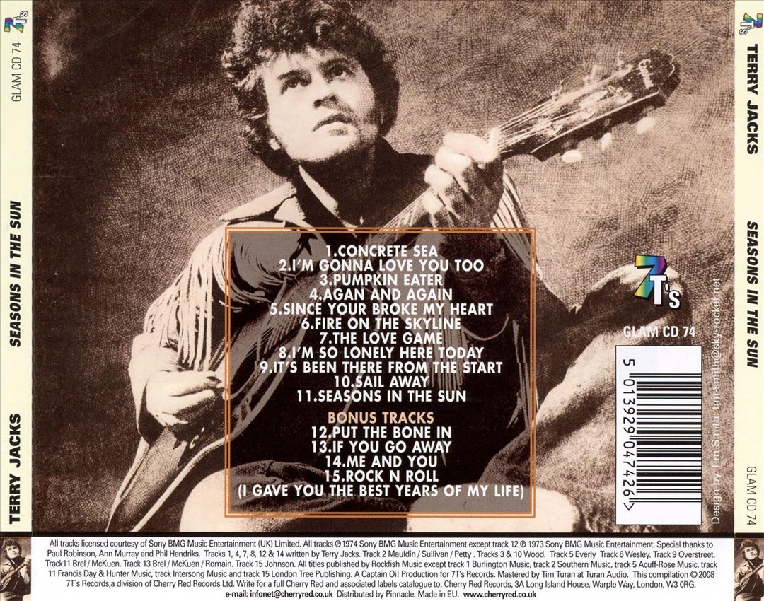 Seasons in the Sun [Bonus Tracks] cover art