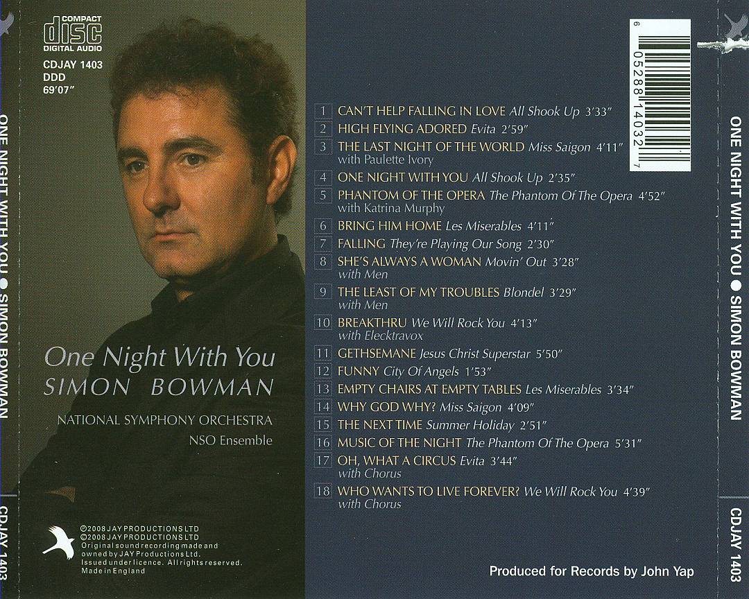 One Night with You cover art