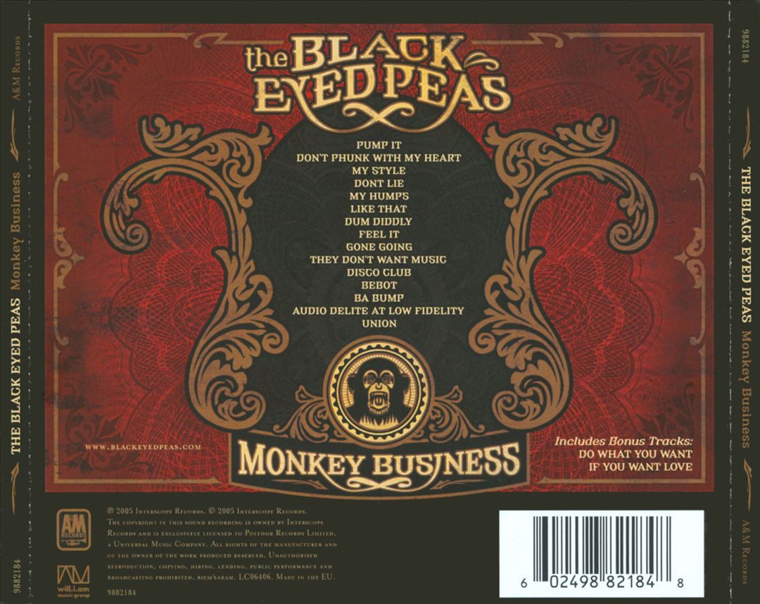 Monkey Business [UK Bonus Tracks] cover art