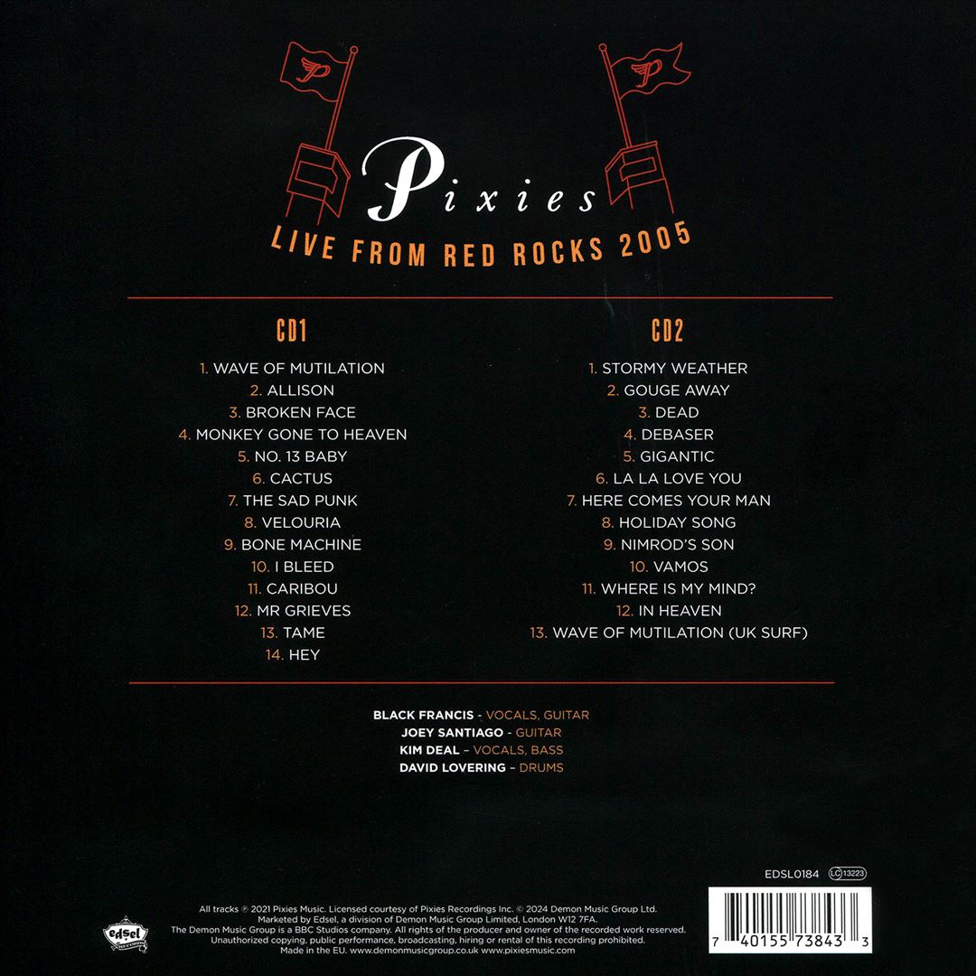 Live From Red Rocks cover art