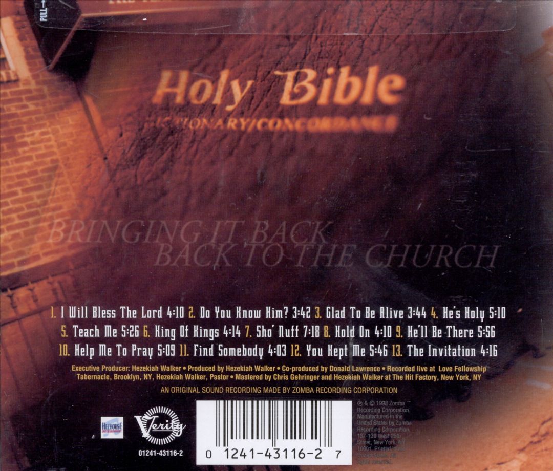 Recorded Live at Love Fellowship Tabernacle cover art