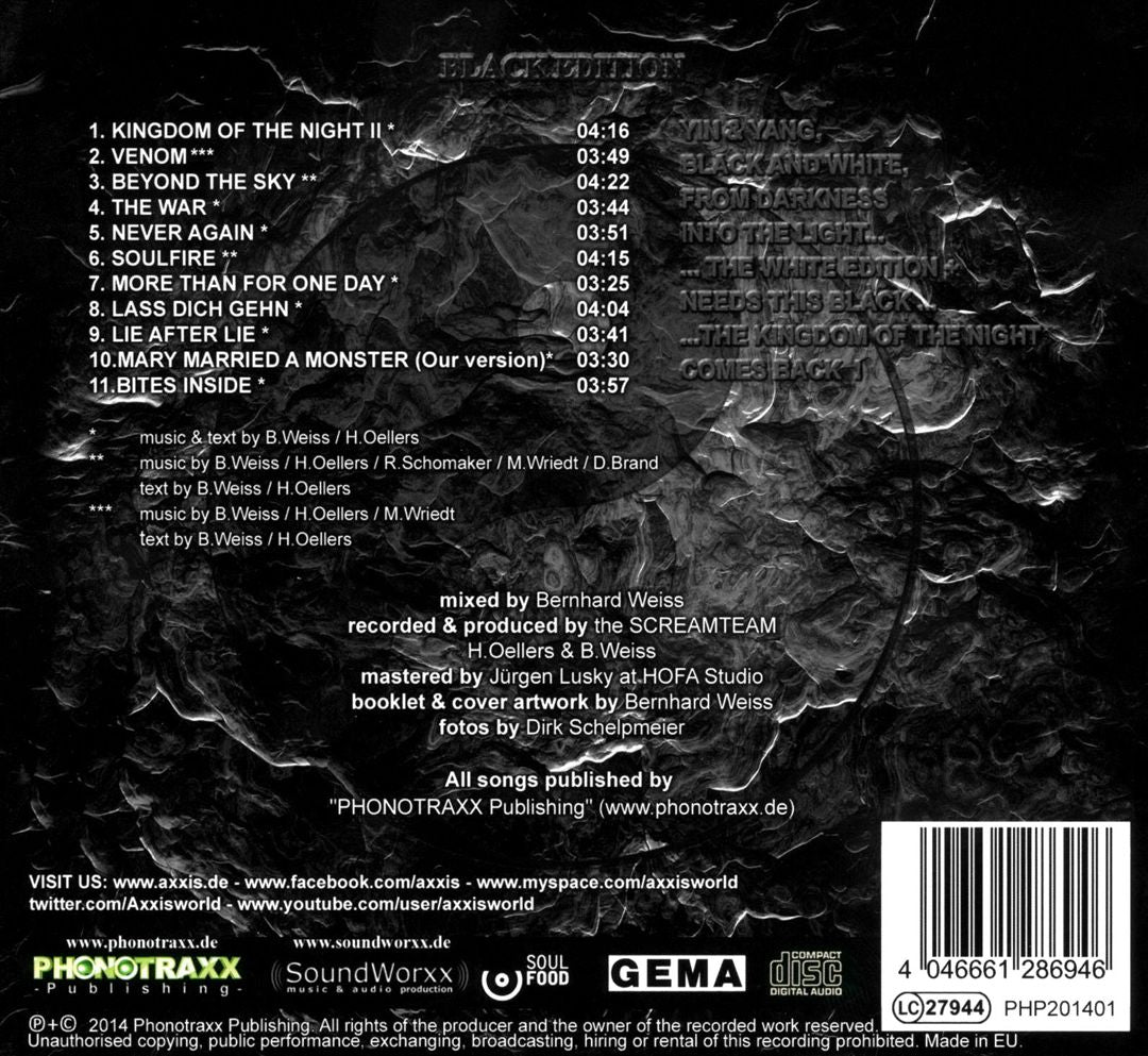 Kingdom of the Night II [Black Edition] cover art