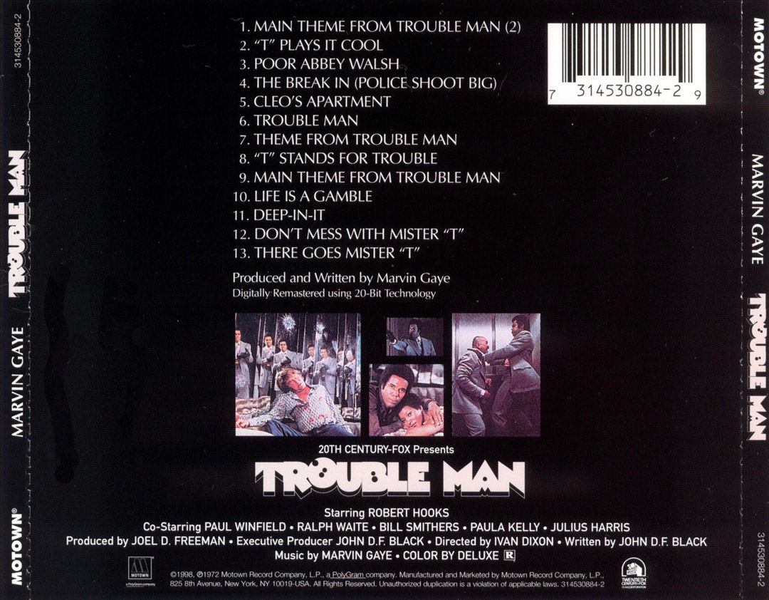 Trouble Man [Original Motion Picture Soundtrack] cover art