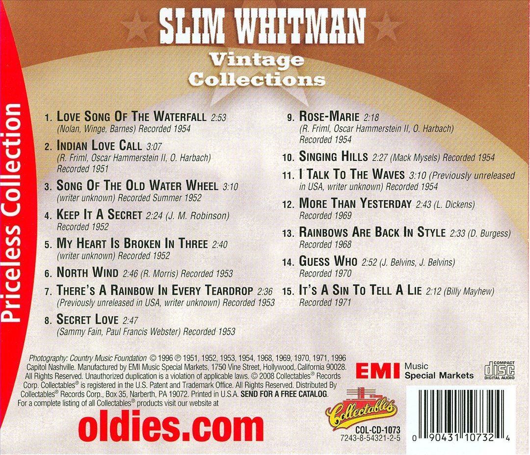 Vintage Collections Series cover art