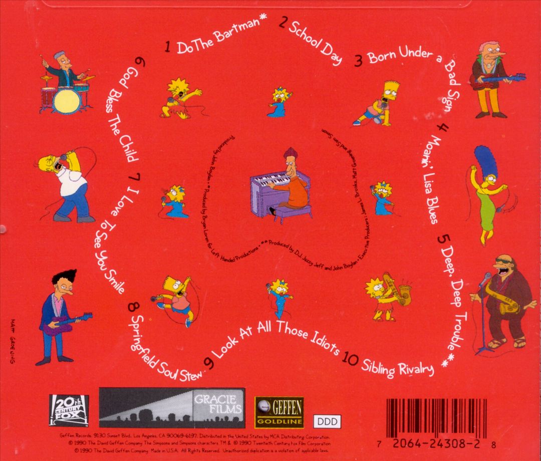 Simpsons Sing the Blues cover art