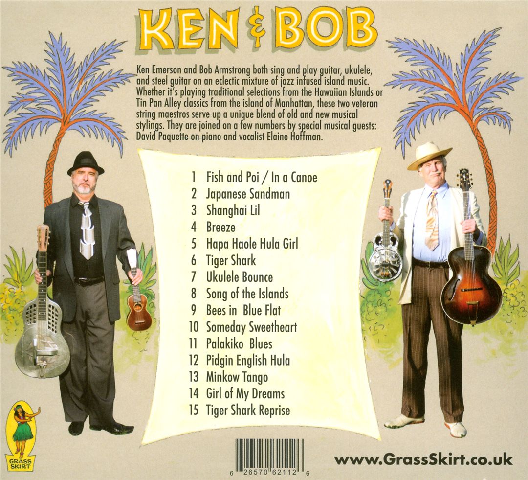Ken and Bob Escape to Jazz Island cover art
