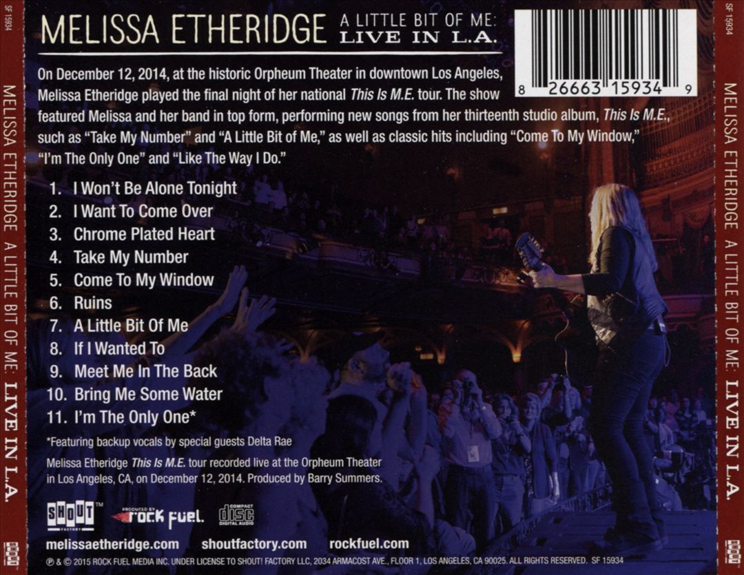 Little Bit of Me: Live in L.A. cover art