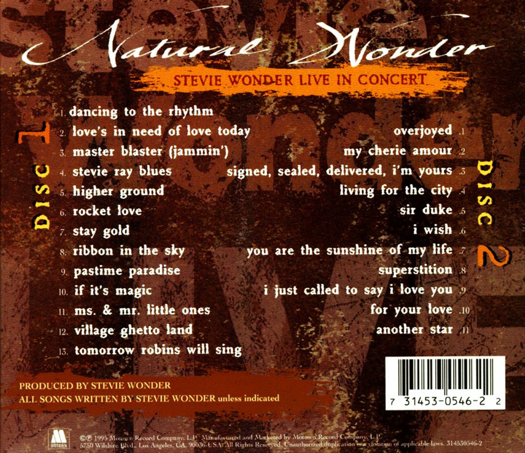 Natural Wonder cover art