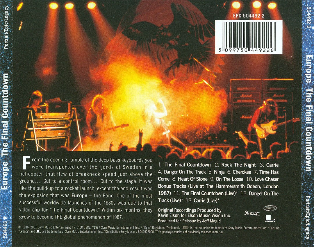 The Final Countdown [Bonus Tracks] cover art