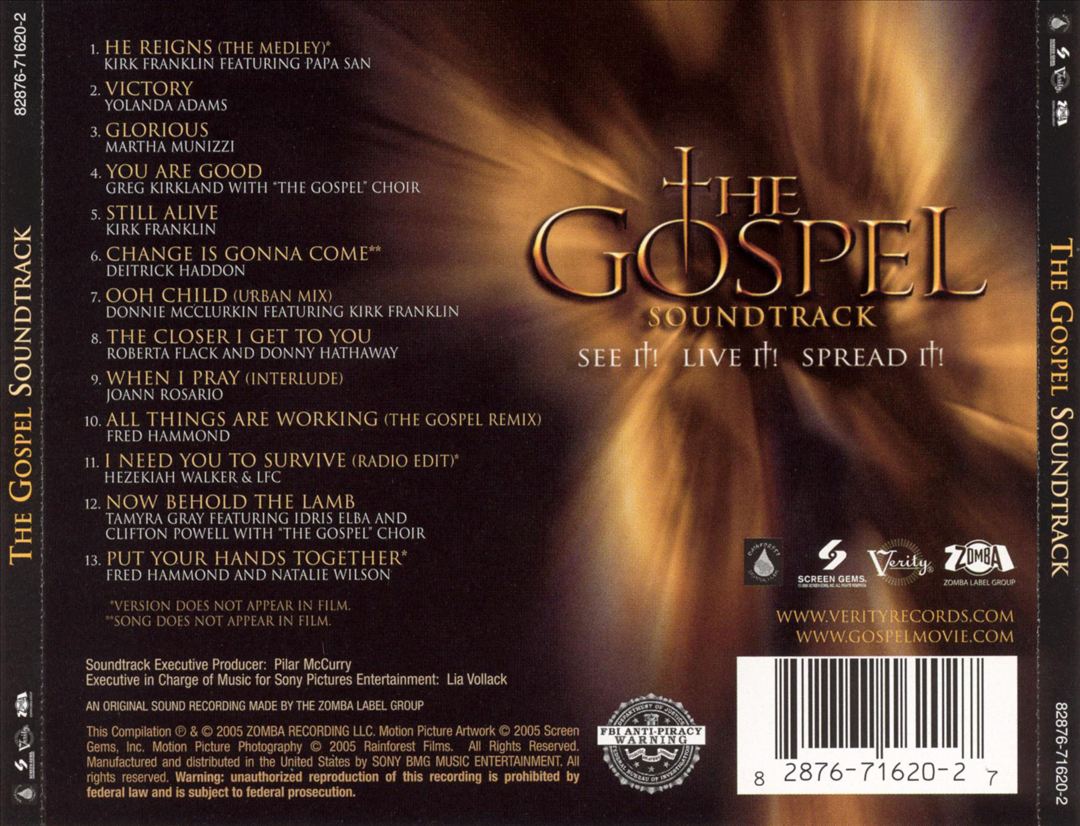 Gospel [Original Soundtrack] cover art