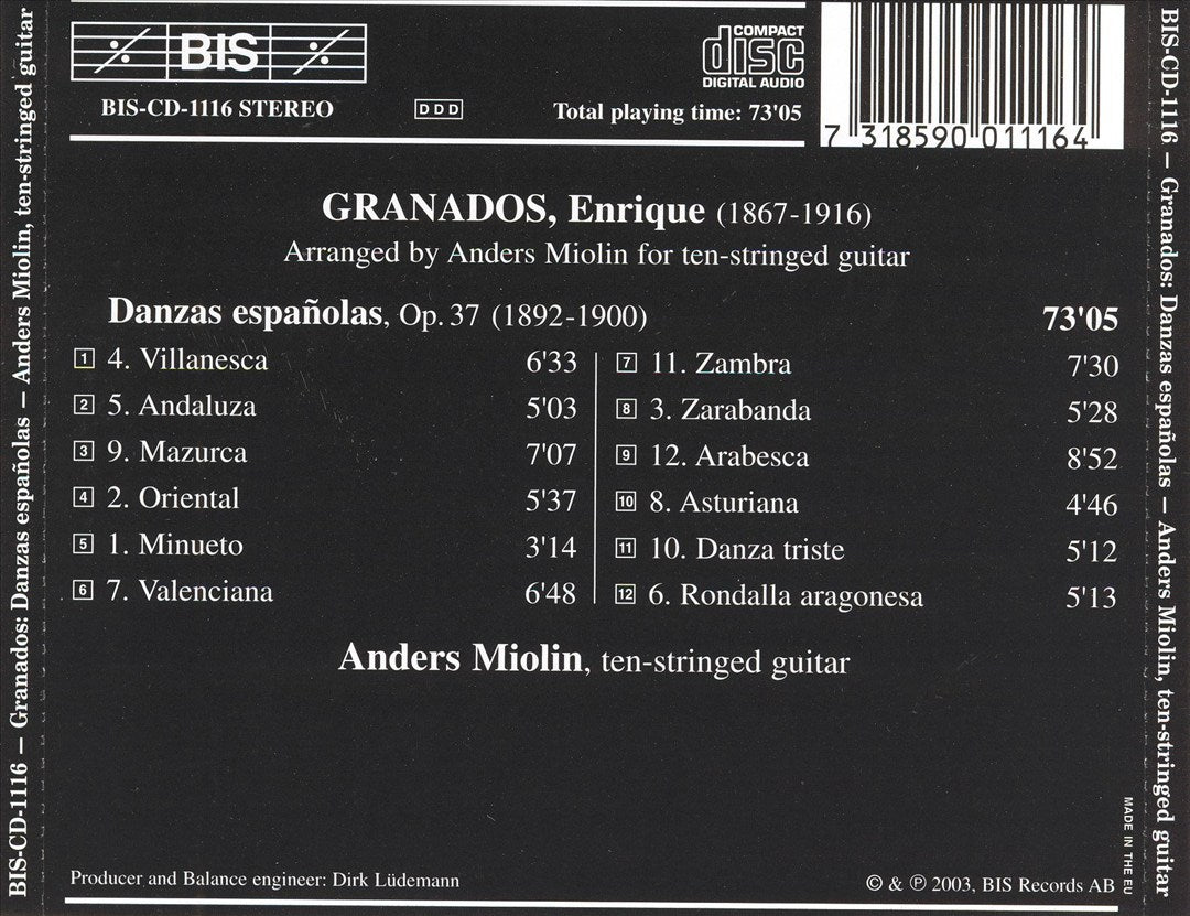 Enrique Granados cover art