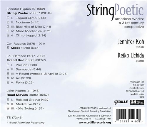 String Poetic cover art