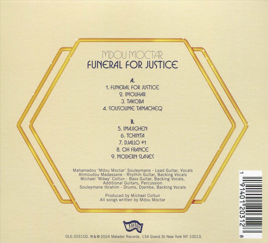 Funeral for Justice cover art