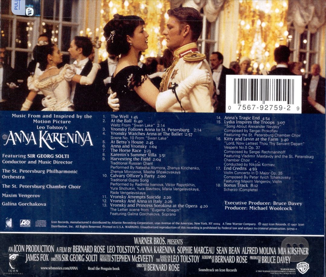 Leo Tolstoy's Anna Karenina cover art