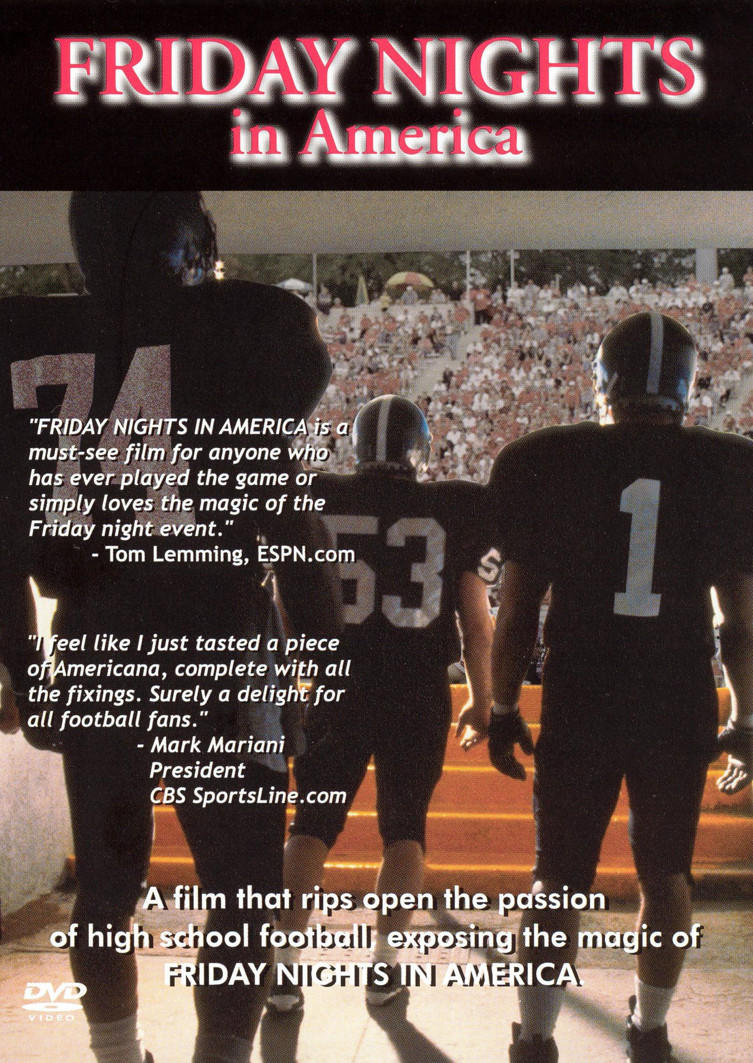 Friday Nights in America cover art