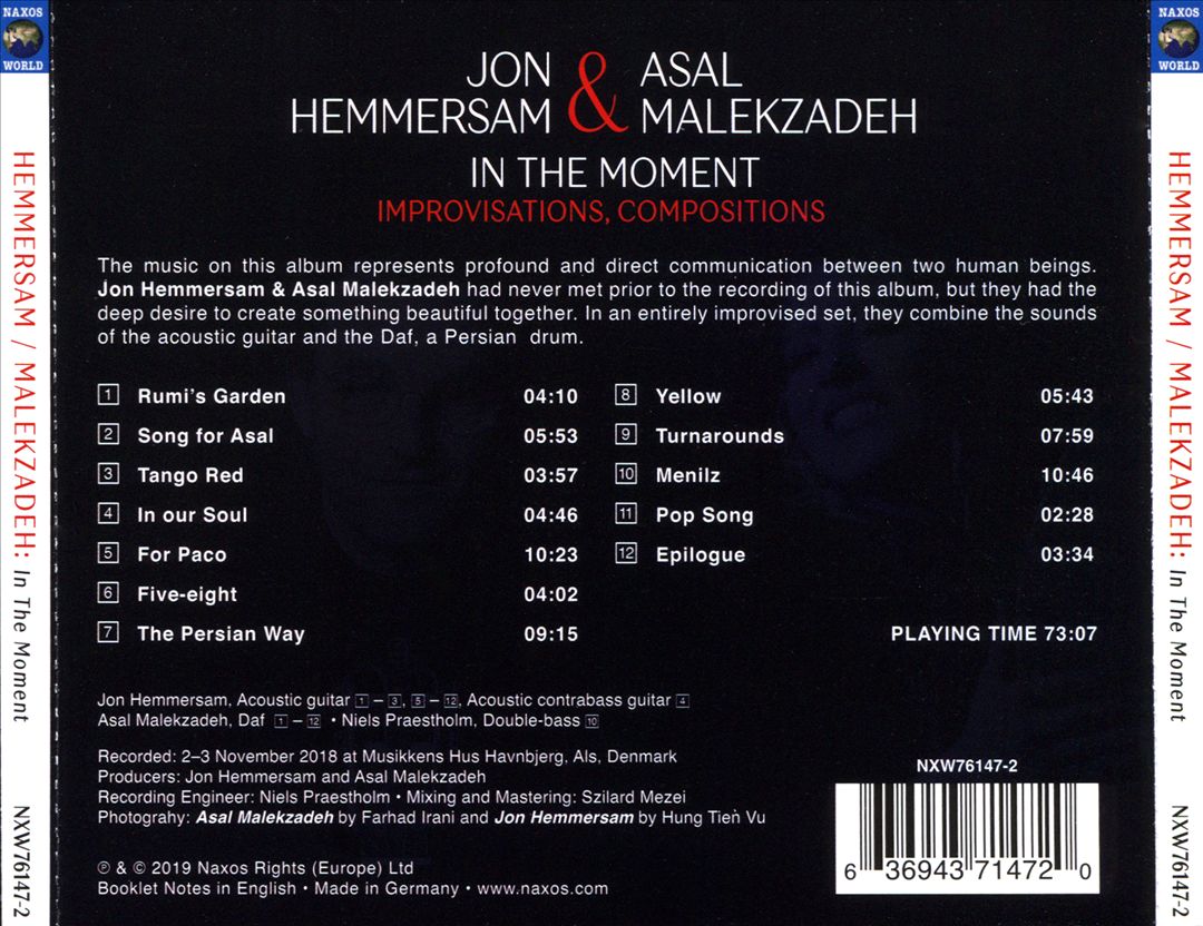 In the Moment cover art