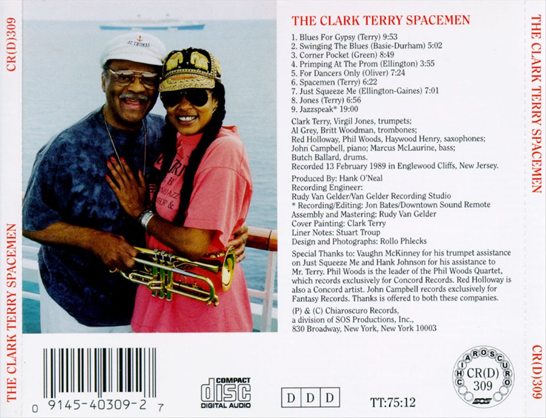 Clark Terry Spacemen cover art