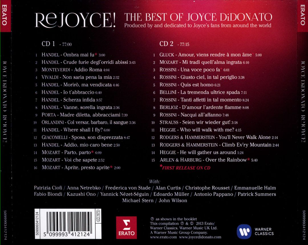 ReJoyce! The Best of Joyce DiDonato cover art