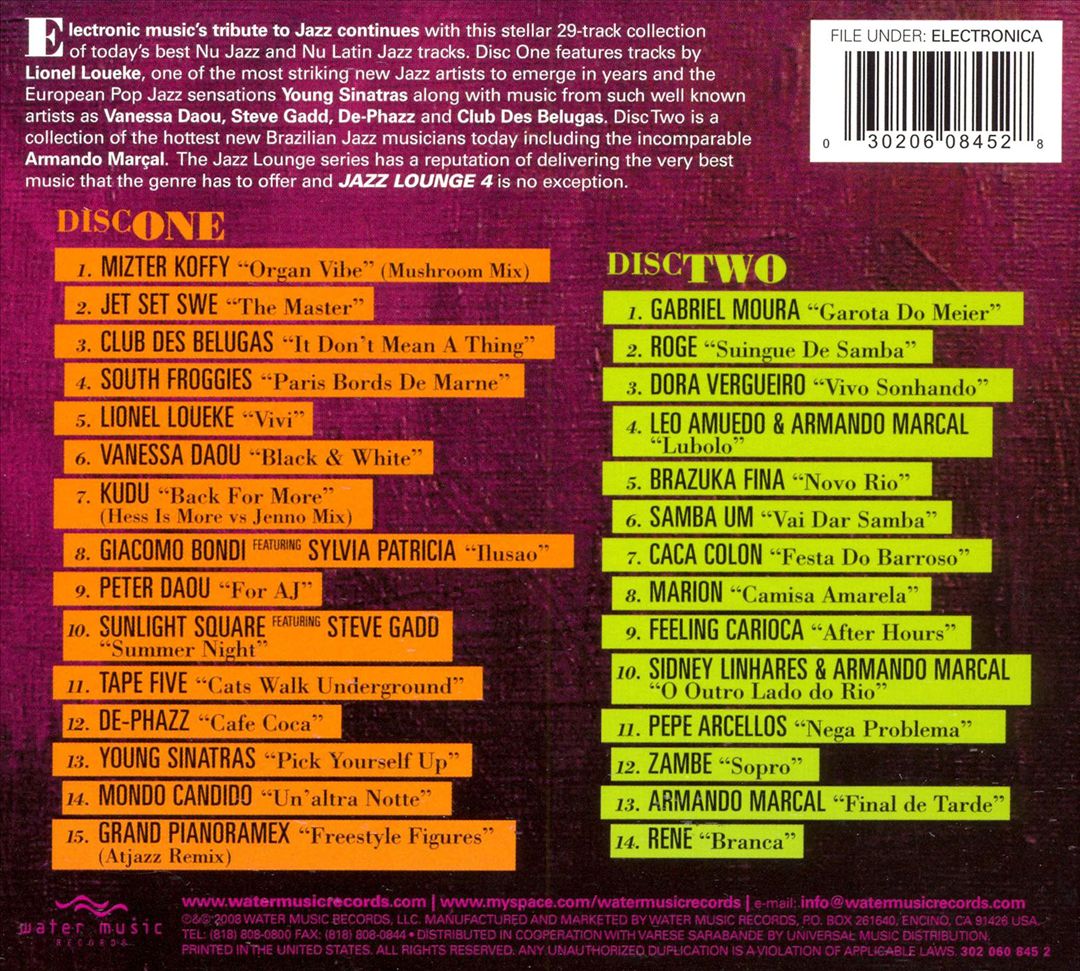 Jazz Lounge, Vol. 4 cover art